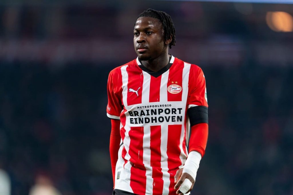 Johan Bakayoko em jogo pelo PSV